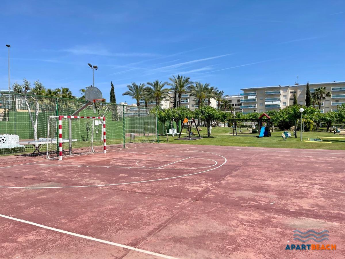 Apartbeach Los Juncos Residencial Piscinas Y Petanca La Pineda Dış mekan fotoğraf