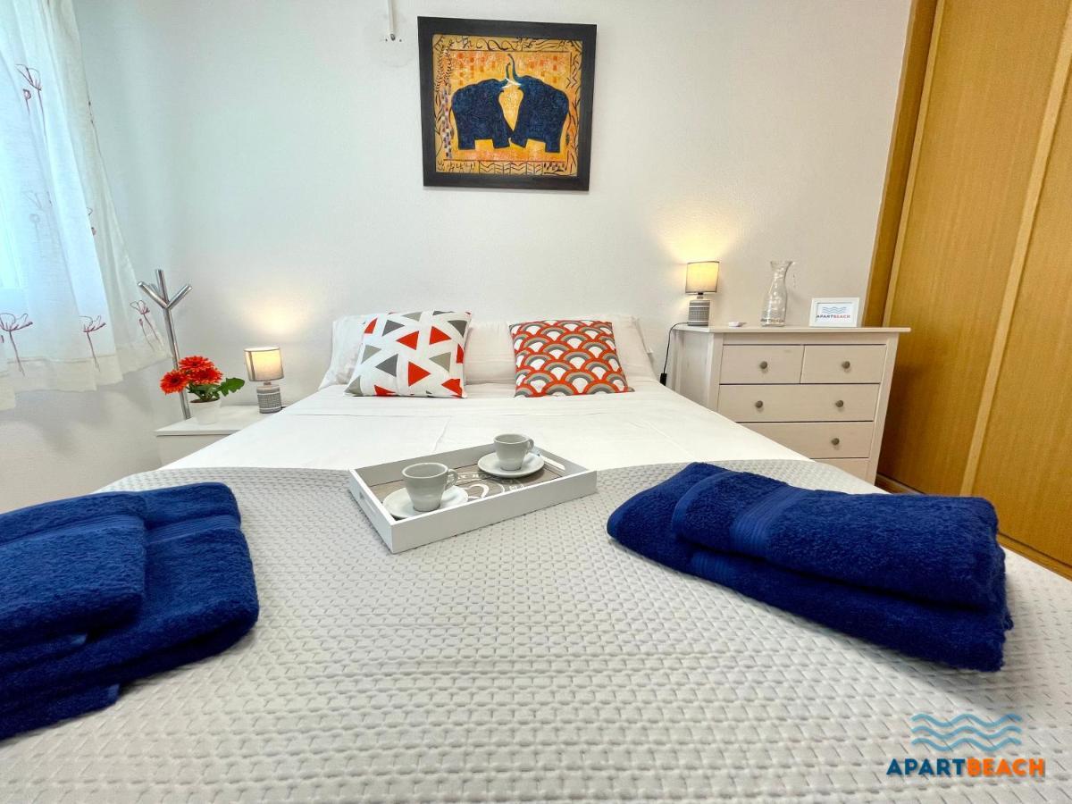 Apartbeach Los Juncos Residencial Piscinas Y Petanca La Pineda Dış mekan fotoğraf