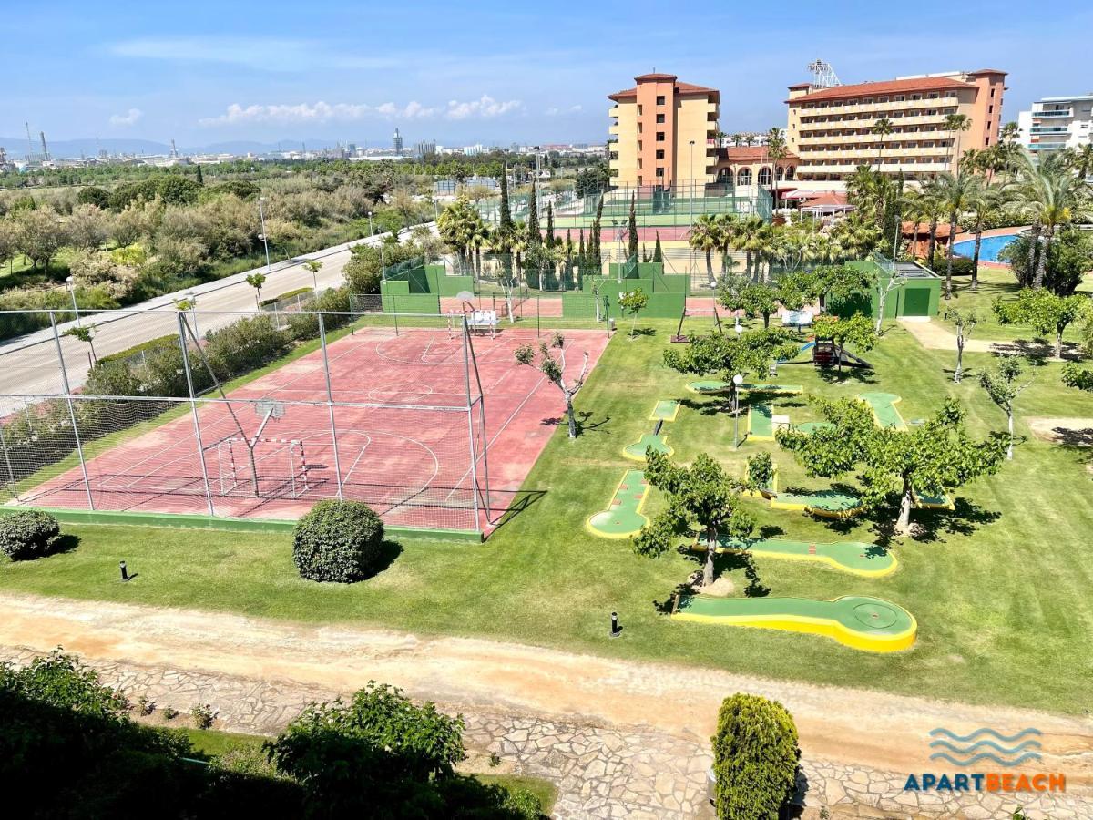 Apartbeach Los Juncos Residencial Piscinas Y Petanca La Pineda Dış mekan fotoğraf