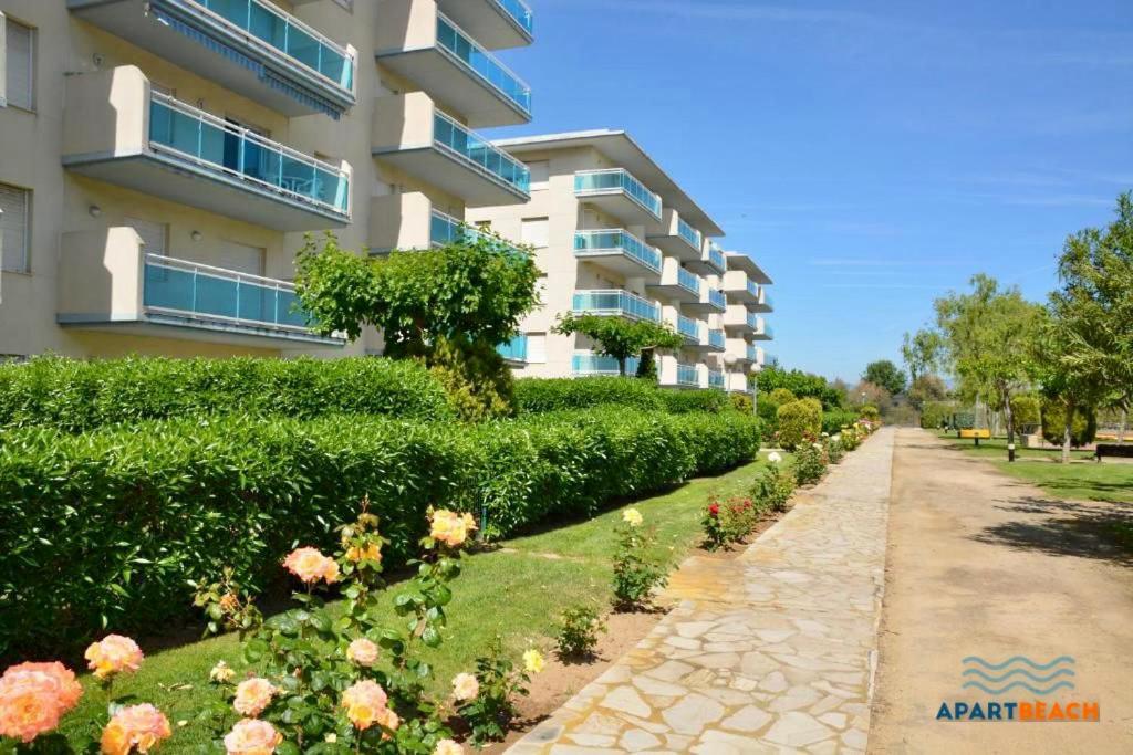 Apartbeach Los Juncos Residencial Piscinas Y Petanca La Pineda Dış mekan fotoğraf