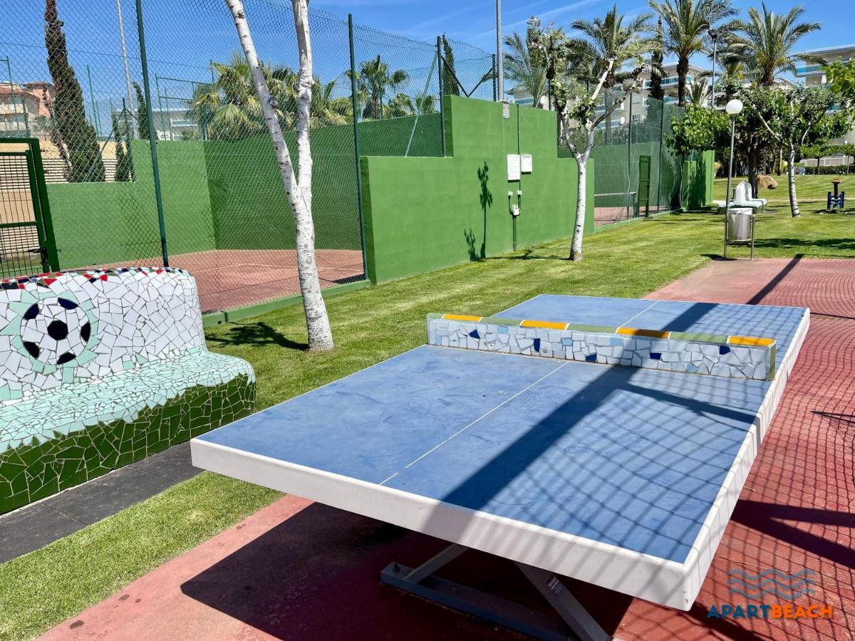 Apartbeach Los Juncos Residencial Piscinas Y Petanca La Pineda Dış mekan fotoğraf