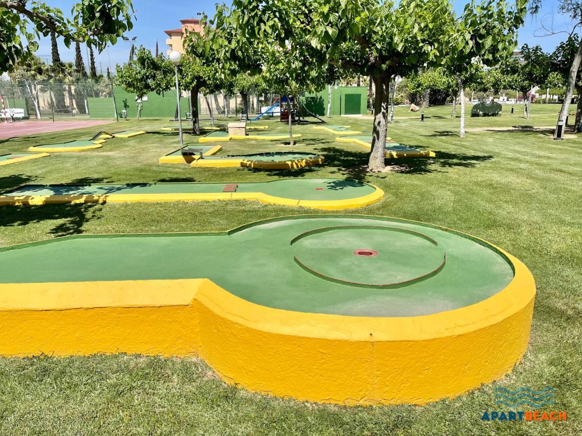 Apartbeach Los Juncos Residencial Piscinas Y Petanca La Pineda Dış mekan fotoğraf