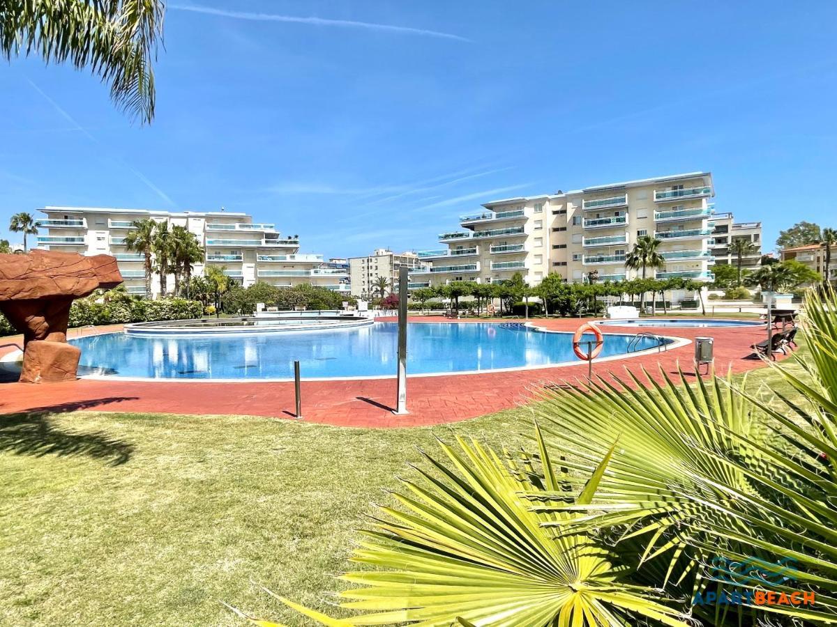 Apartbeach Los Juncos Residencial Piscinas Y Petanca La Pineda Dış mekan fotoğraf