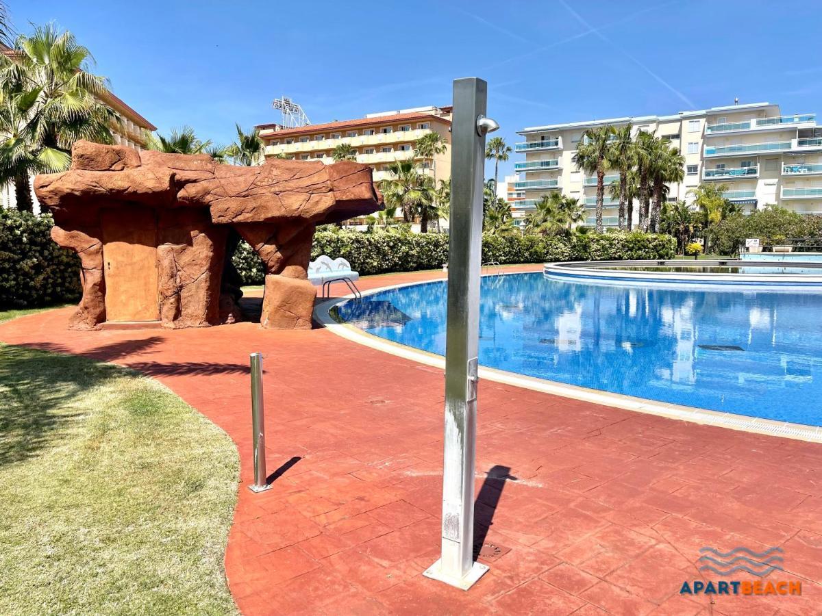 Apartbeach Los Juncos Residencial Piscinas Y Petanca La Pineda Dış mekan fotoğraf