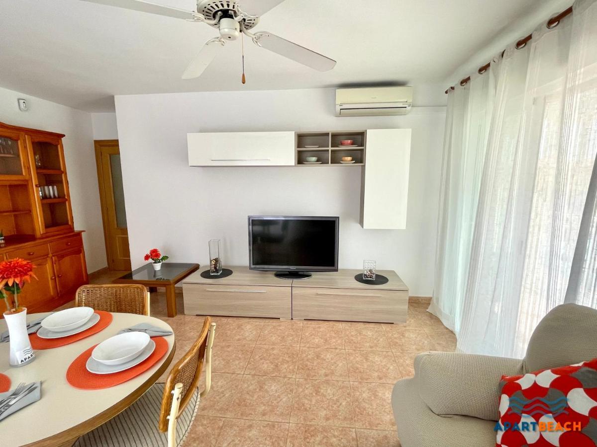 Apartbeach Los Juncos Residencial Piscinas Y Petanca La Pineda Dış mekan fotoğraf