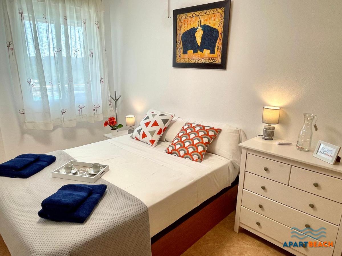 Apartbeach Los Juncos Residencial Piscinas Y Petanca La Pineda Dış mekan fotoğraf