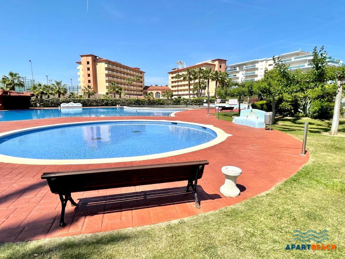 Apartbeach Los Juncos Residencial Piscinas Y Petanca La Pineda Dış mekan fotoğraf