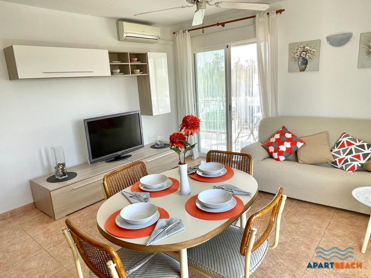 Apartbeach Los Juncos Residencial Piscinas Y Petanca La Pineda Dış mekan fotoğraf