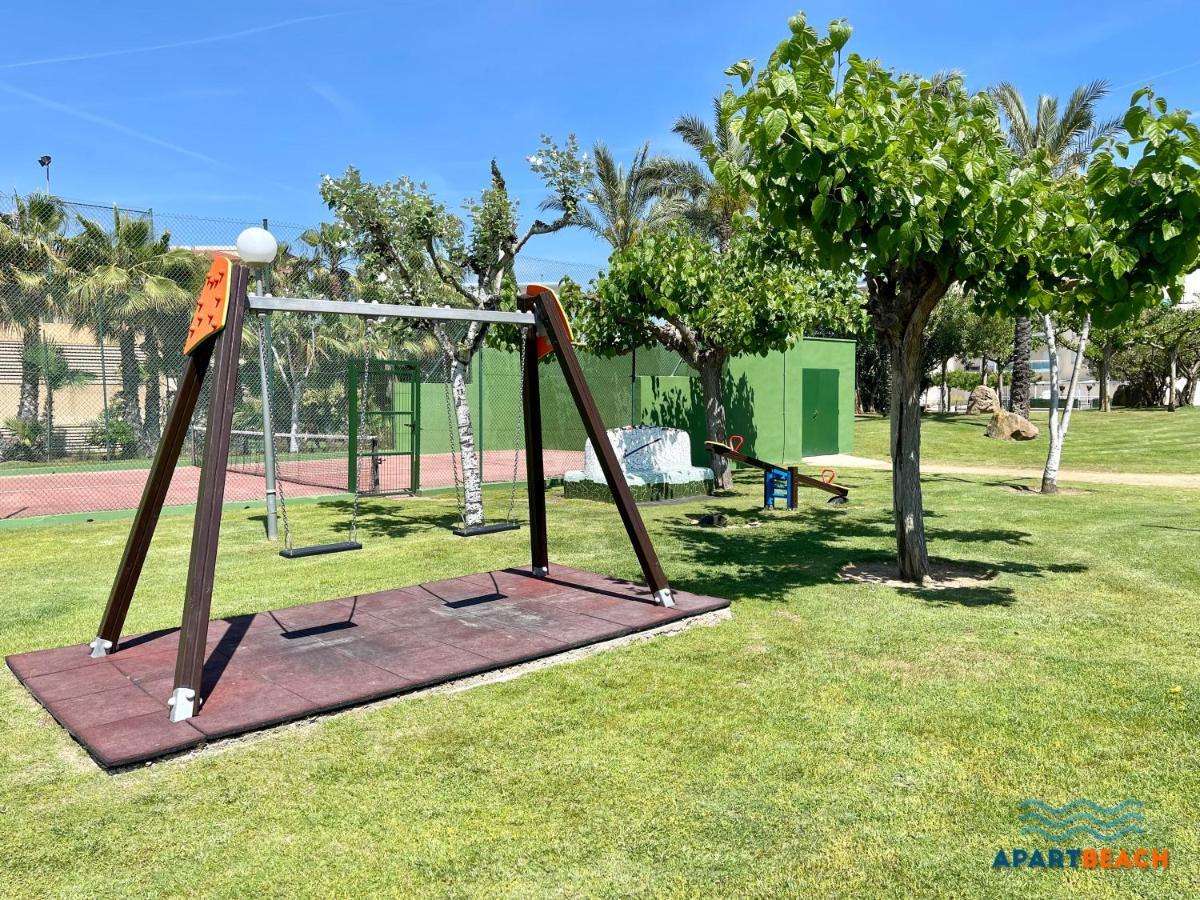 Apartbeach Los Juncos Residencial Piscinas Y Petanca La Pineda Dış mekan fotoğraf