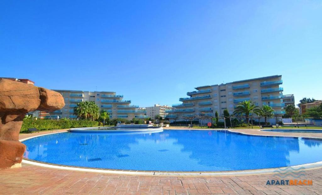 Apartbeach Los Juncos Residencial Piscinas Y Petanca La Pineda Dış mekan fotoğraf