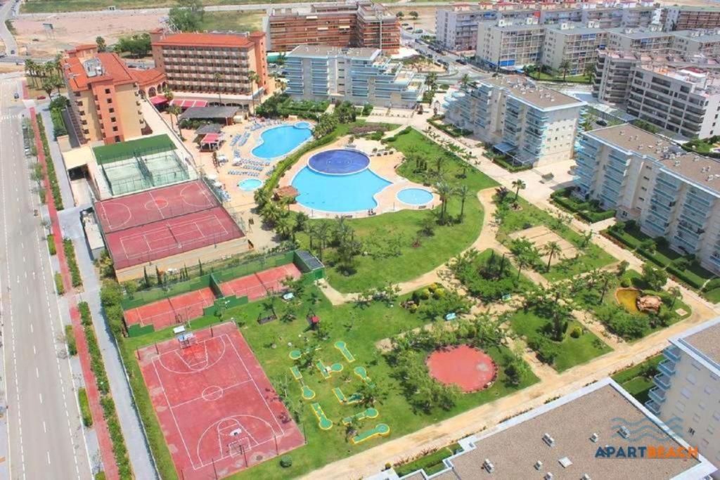 Apartbeach Los Juncos Residencial Piscinas Y Petanca La Pineda Dış mekan fotoğraf
